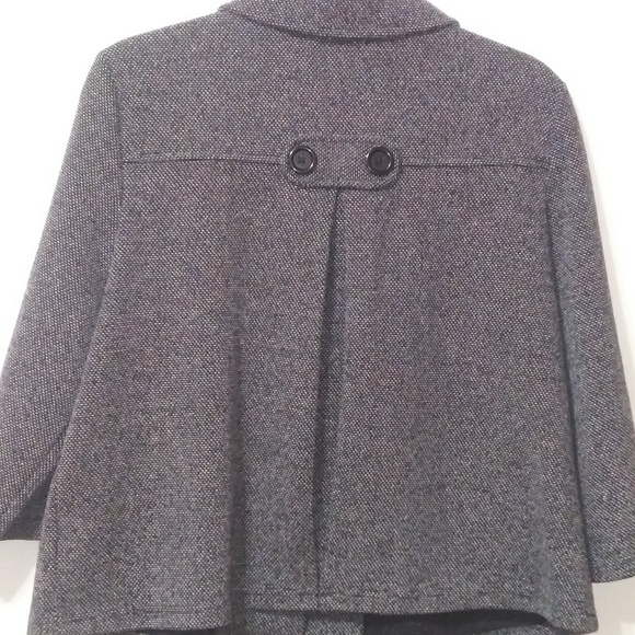 🍒 Croft & barrow black/white cape/jacket - Picture 3 of 6